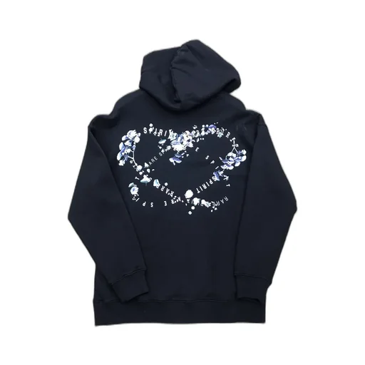 Printed Hooded Sweater