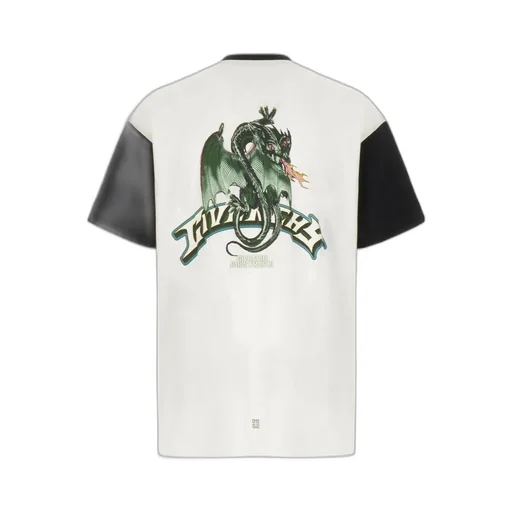 Dragon Printed Crewneck T-Shirt