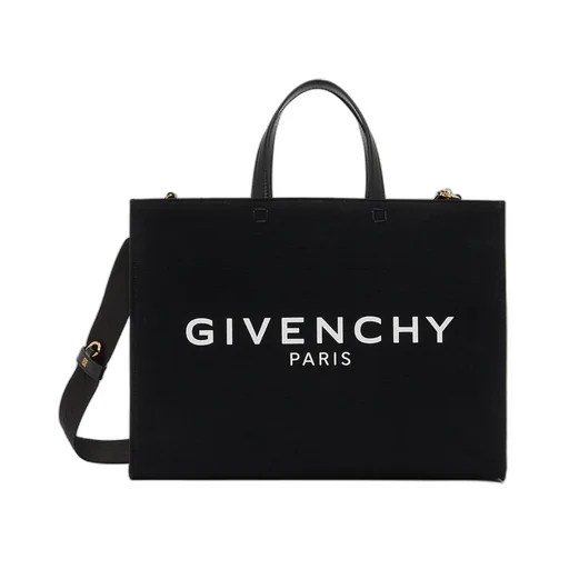 Logo Printed Top Handle Bag