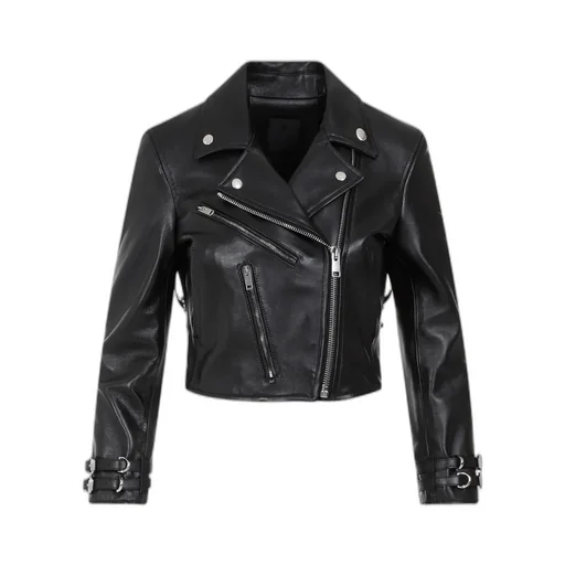 Zip-Up Biker Jacket