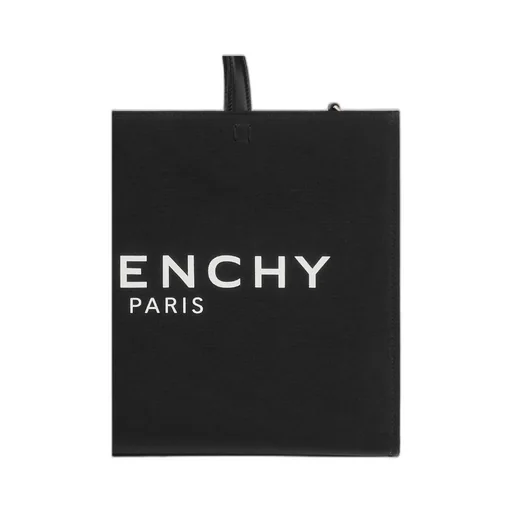 Logo Printed Top Handle Bag