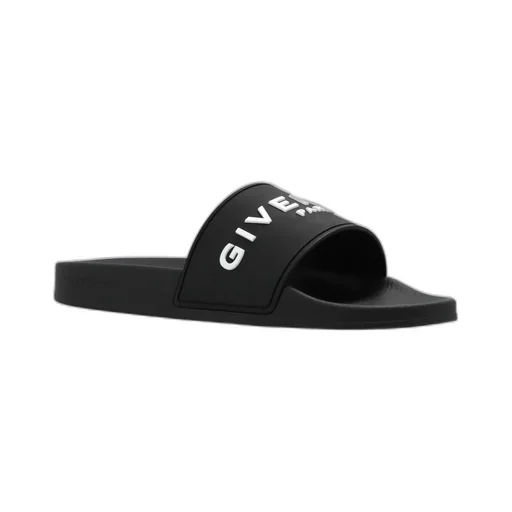 Logo Detailed Open Toe Slides