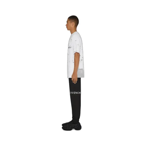 Logo Printed Rear-Welt Pocketed Track Pants