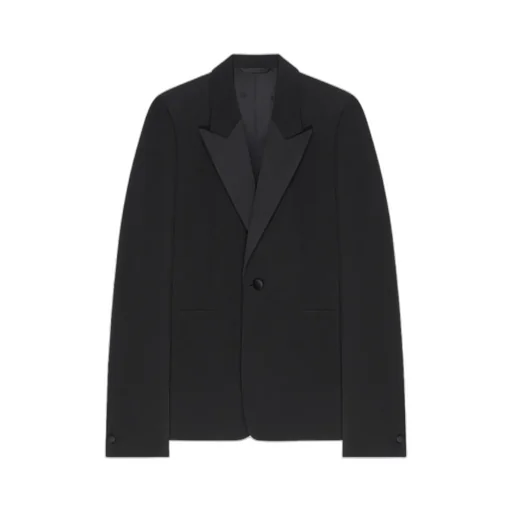 Single-Breasted Slim-Fit Jacket