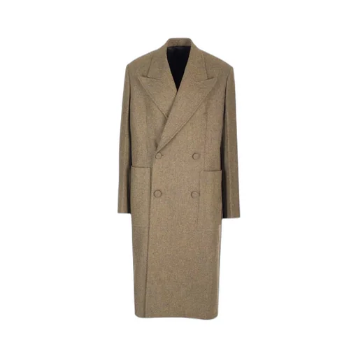 Oversized Buutton-Up Long Coat