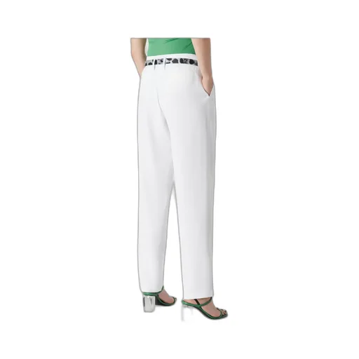 Straight Leg Pleated Trousers