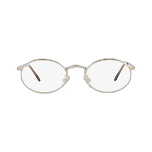 Metallic Round-Frame Glasses