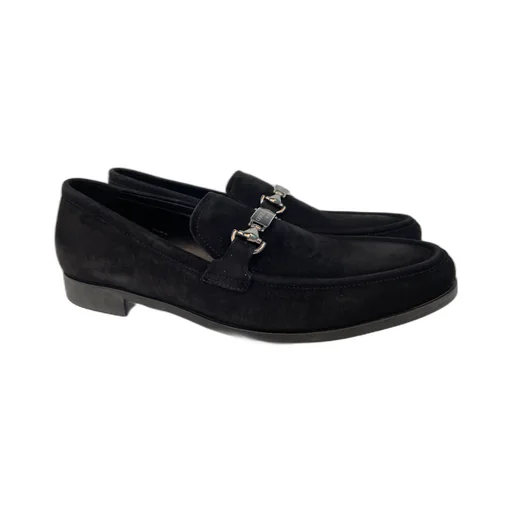 Metal Buckle Business Casual Shoes