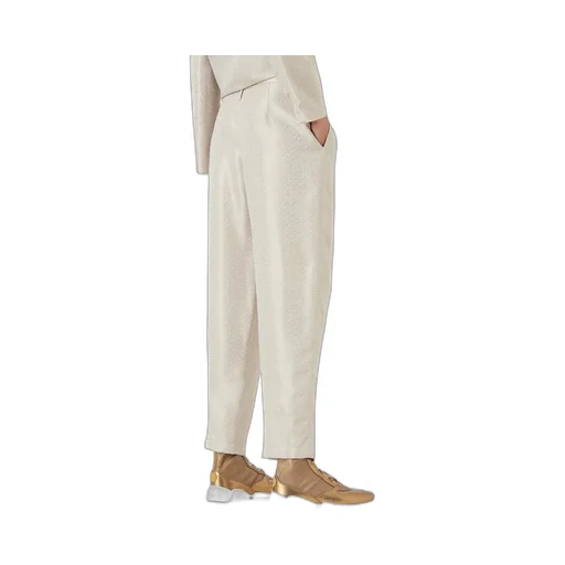 High Waist Cropped Trousers