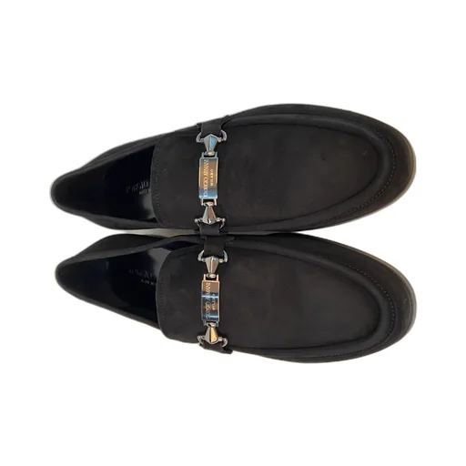 Metal Buckle Business Casual Shoes