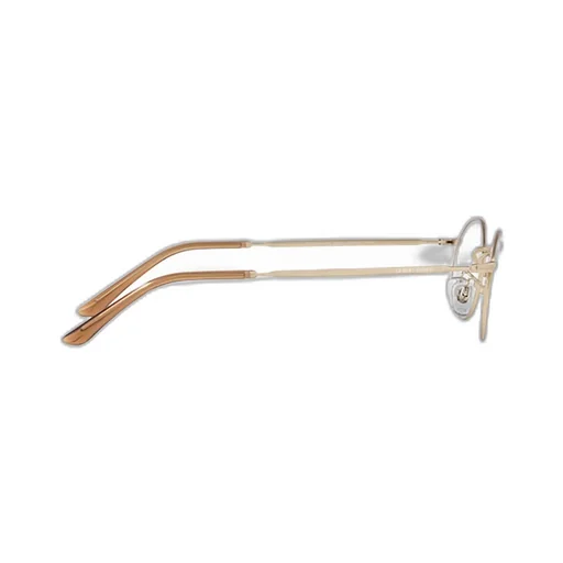 Metallic Round-Frame Glasses