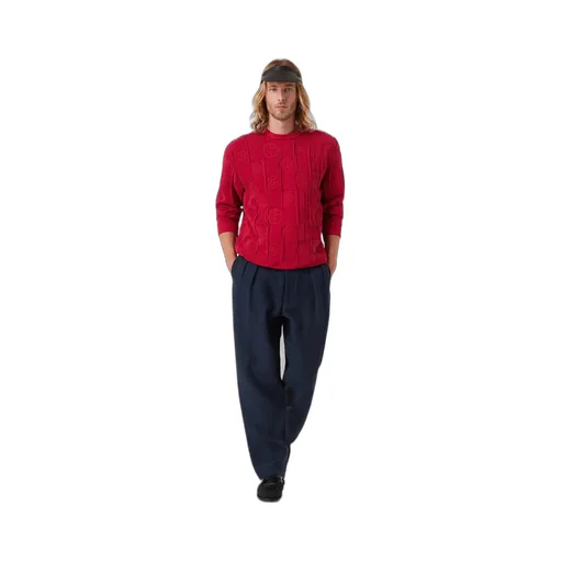 Full Body Logo Round Neck Sweater