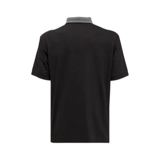 Contrast Collar Polo Shirt