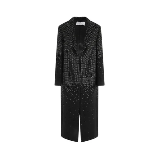 Crystal-Embellished Coat