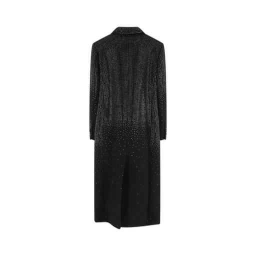 Crystal-Embellished Coat