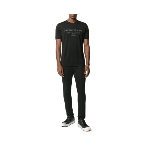 Logo Print Crewneck T-Shirt