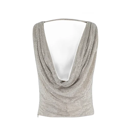 Diamond-Covered Cardigan