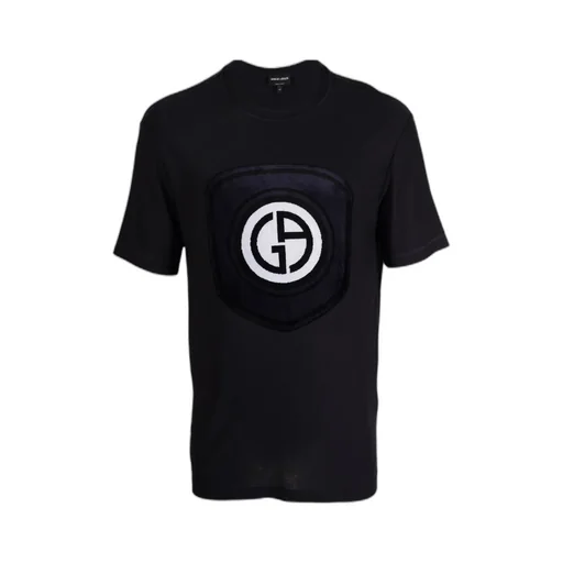 Textured-Logo Short-Sleeve T-Shirt