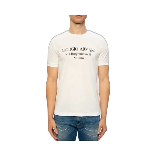 Logo Print Crewneck T-Shirt