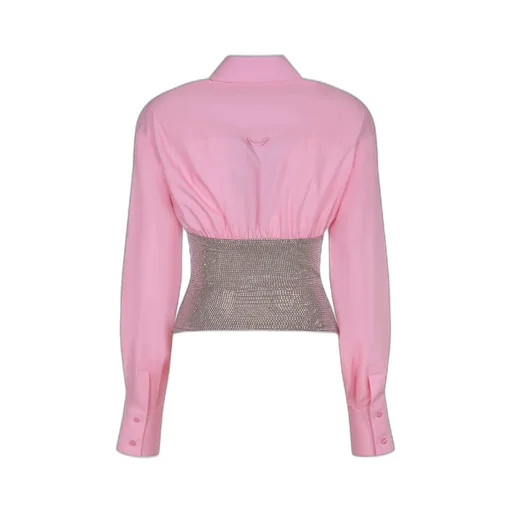 Crystal Bustier Shirt