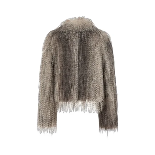 Long-Haired Faux Fur Coat