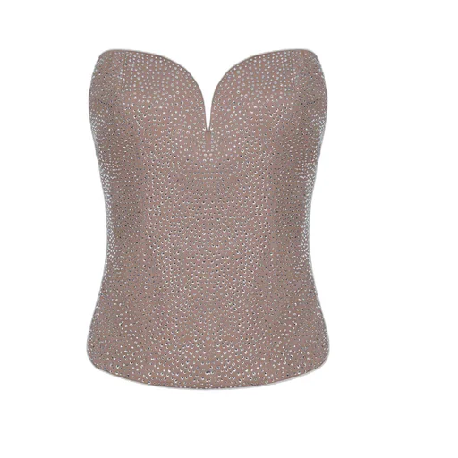 Crystal-Embellished Top
