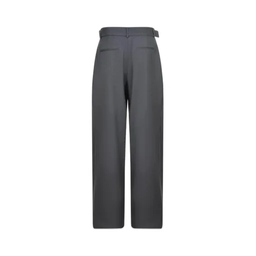 Asymmetrical Wool Pants