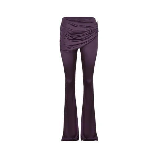 Draped Brooch Pants
