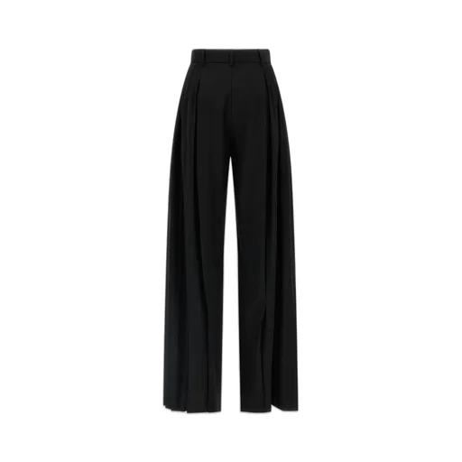 Pleated Wide-Leg Pants