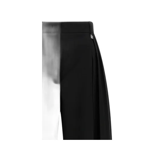 Pleated Wide-Leg Pants