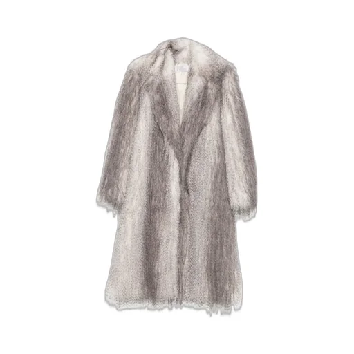 Fur Belted Coat