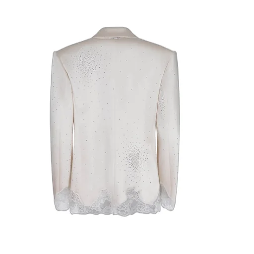 Rhinestone Lace Blazer