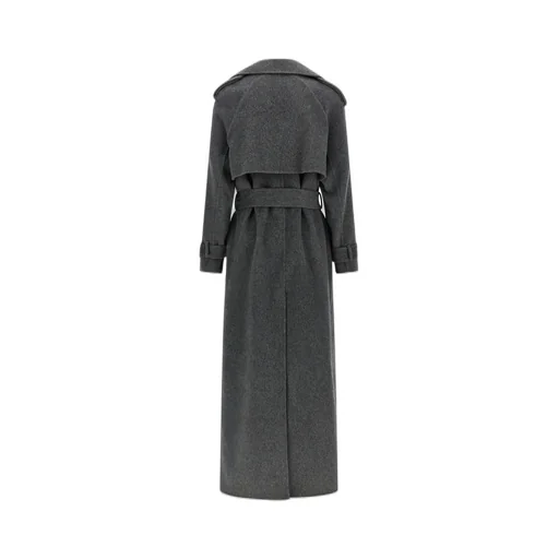 Double-Breasted Long Coat
