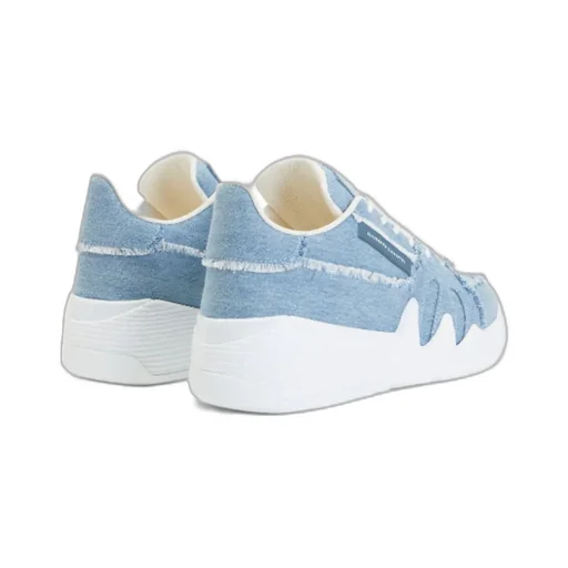Denim Platform Sneakers