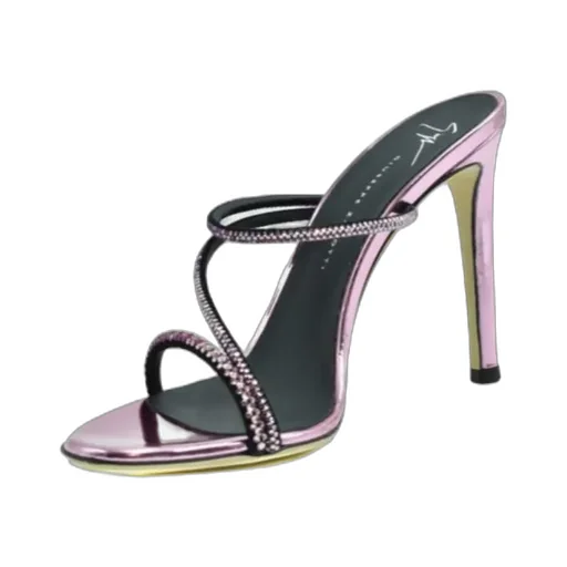 Julianne 105Mm Leather Mules