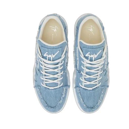 Denim Platform Sneakers