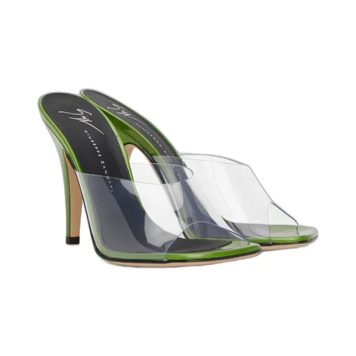 Logo High-Heeled Sandals