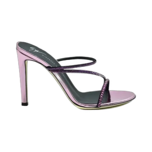 Julianne 105Mm Leather Mules