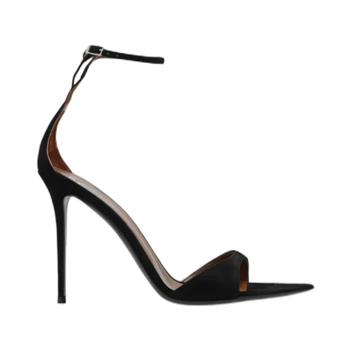 Stiletto Ankle-Strap Sandals