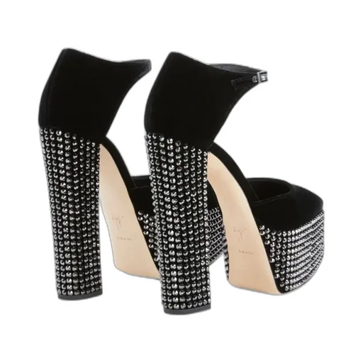 Bebe 150 Crystal-Embellished Pumps