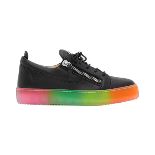 Logo-Laced Casual Sneakers
