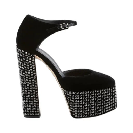 Bebe 150 Crystal-Embellished Pumps