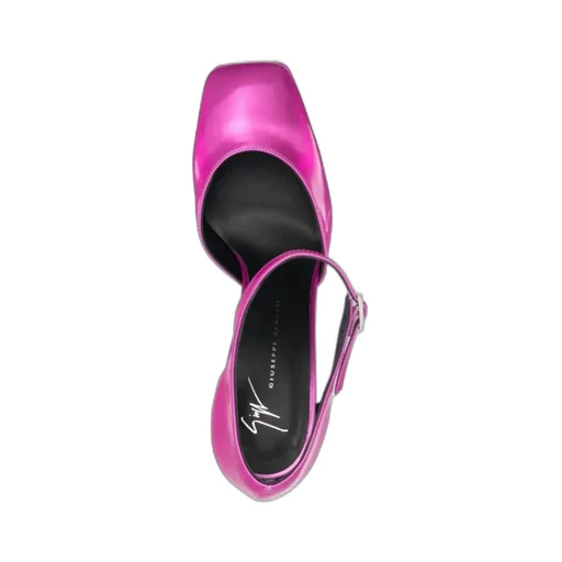 High Heels With Square Head And Thick Soles