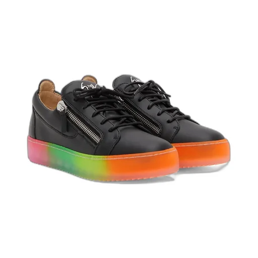 Logo-Laced Casual Sneakers
