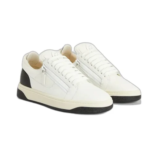 Gz94 Zip-Detailed Low-Top Sneakers