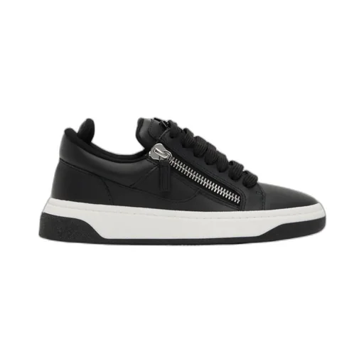 Side Zipper Low-Cut Casual Shoes