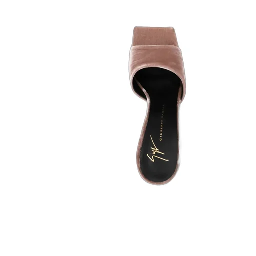 Square-Headed High-Heeled Sandals