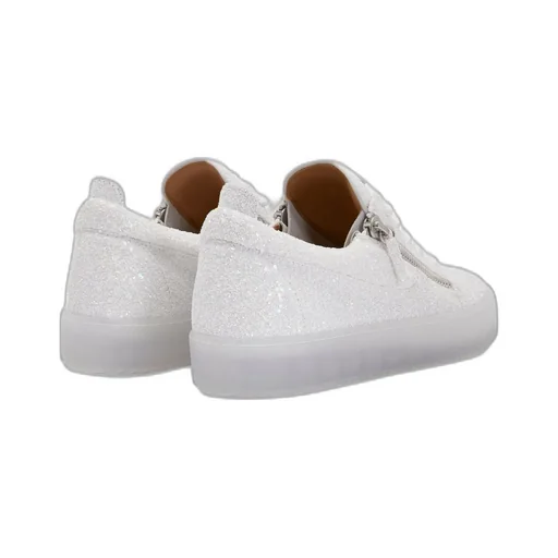 Glitter Trainers With Zip Detail