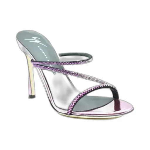 Julianne 105Mm Leather Mules