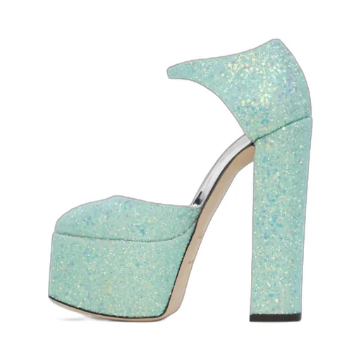 Bebe High Heels With Thick Soles